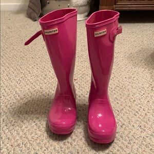 Kids 41/2 hunter boots.